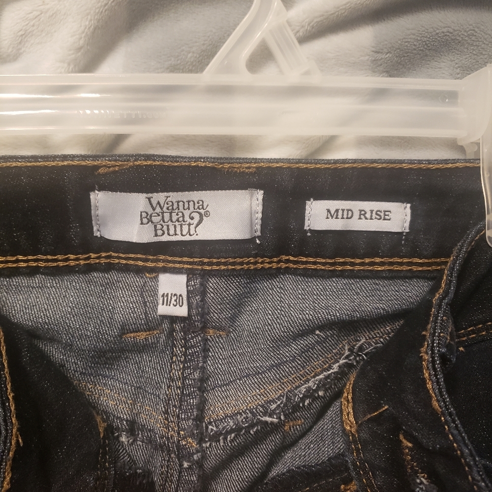 Dark skinny jeans. Size 11